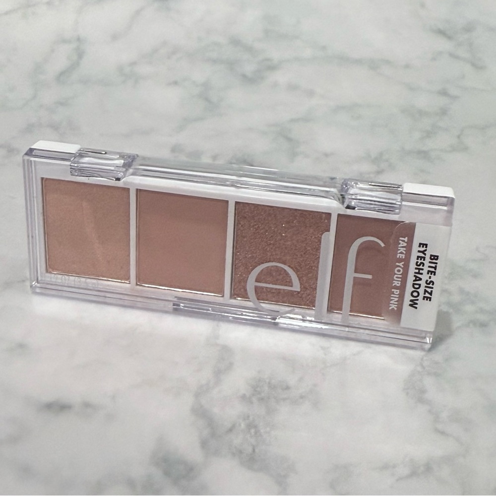 ELF Bite-Size Eyeshadow Palette - take your Pink